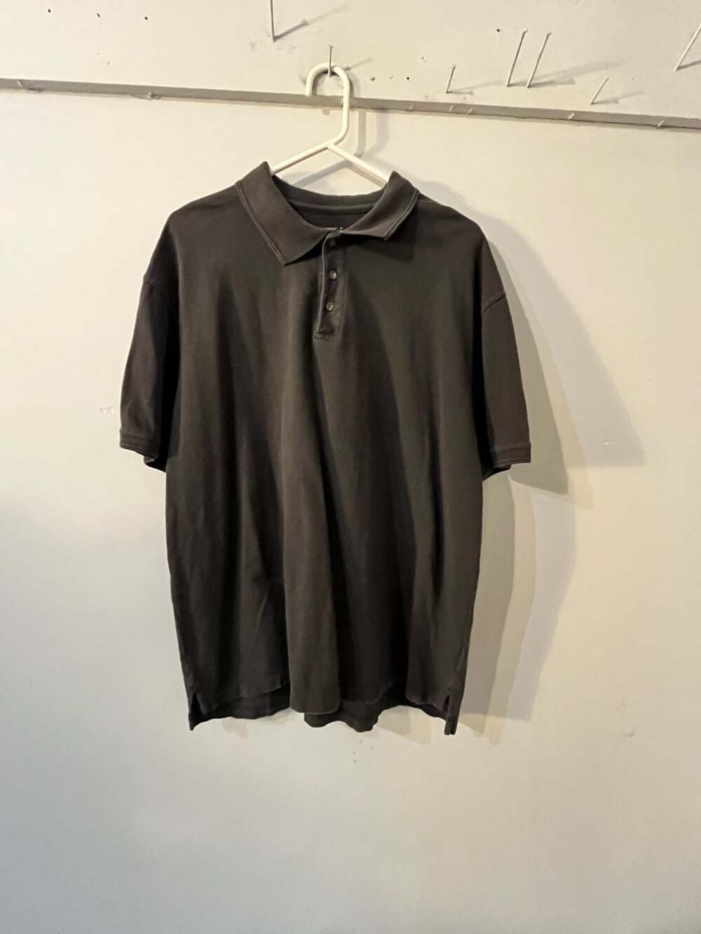 RedHead Brand Co. Men's Dark Gray Waffle Knit Short Sleeve Polo Shirt XL003-108